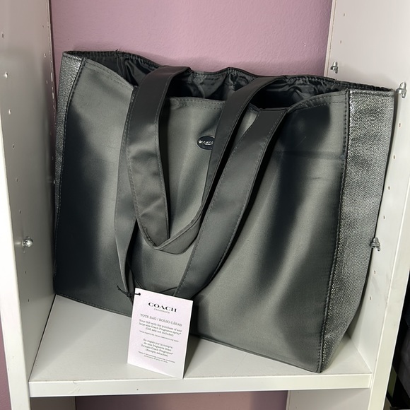 Coach Handbags - •Coach Satin Tote